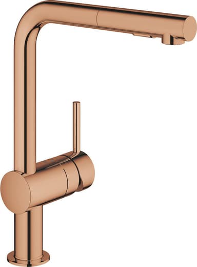Grohe Minta hana ulosvedettävällä suuttimella, L-malli (Warm Sunset)