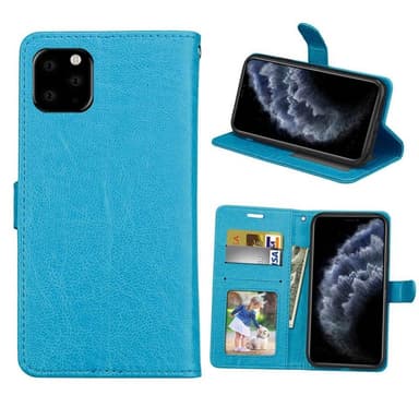 Lompakkokotelo 3-kortti Apple iPhone 11 Pro Max (6,5 ")  - Vaaleansini