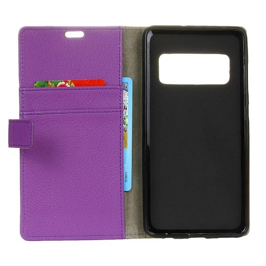 Lompakkokotelo 2-kortti Samsung Galaxy Note 8 (SM-N950F)  - violetti