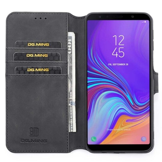 DG-Ming Lompakkokotelo 3-kortti Samsung Galaxy A7 2018 (SM-A750F)  - m