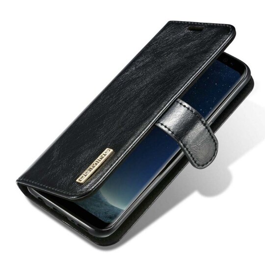 Lompakkokotelo DG-Ming 2i1 nahka Samsung Galaxy S8 (SM-G950F)  - Tumma