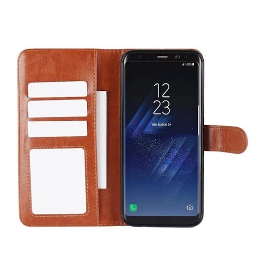 MOVE lompakkokotelo 2i1 Samsung Galaxy S8 Plus (SM-G955F)  - Vaaleanru