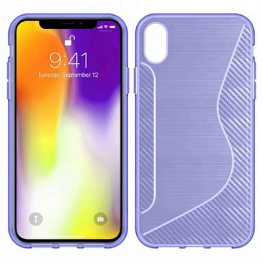 S Line Suojakuori Apple iPhone XS Max (6.5 ")  - pinkki