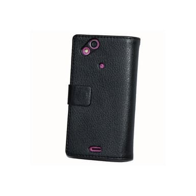 Lompakkokotelo 2-kortti Sony Xperia Arc S / X12  - valkoinen