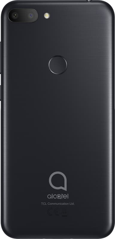 Alcatel 1S älypuhelin 3/32 GB (metallinmusta)