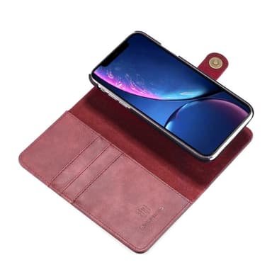 Lompakkokotelo DG-Ming 2i1 Apple iPhone 11 (6.1 ")  - punainen