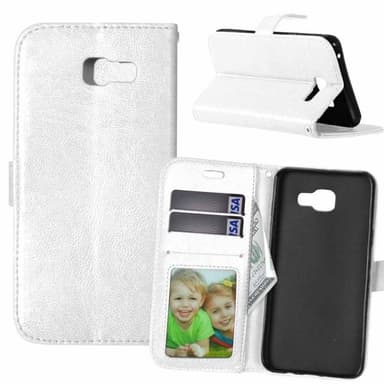 Lompakkokotelo 3-kortti Samsung Galaxy Xcover 4 / 4s  - valkoinen