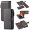 Multi Wallet 14 CaseMe Apple iPhone 11 (6.1 ")  - Musta / harmaa