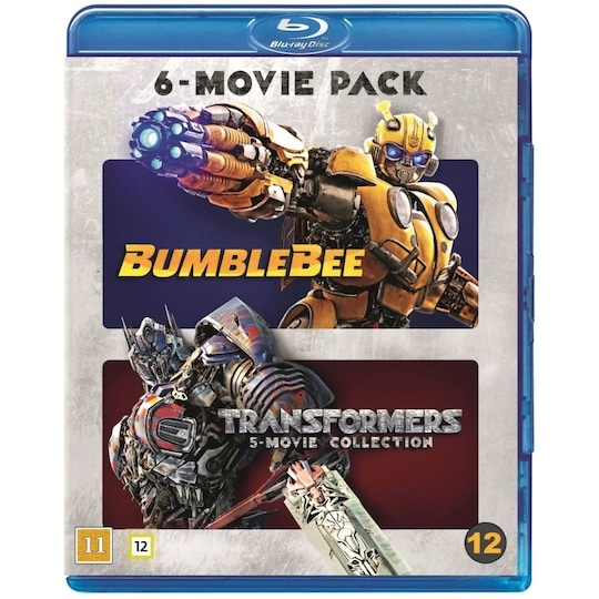 TRANSFORMERS 1-5 & BUMBLEBEE 6-MOVIE COLLECTION (Blu-Ray)