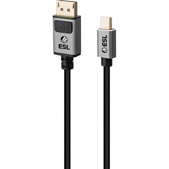ESL Gaming DisplayPort - mini DisplayPort 1.4 kaapeli (2 m)