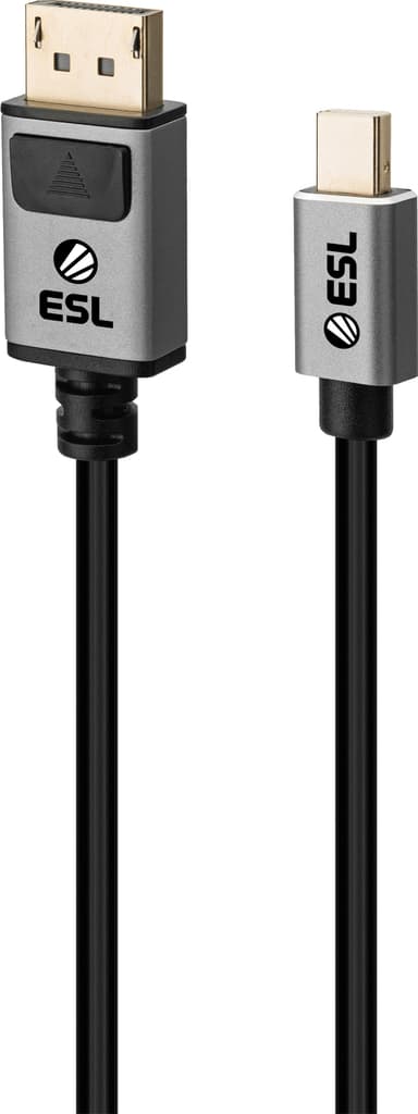 ESL Gaming DisplayPort - mini DisplayPort 1.4 kaapeli (2 m)