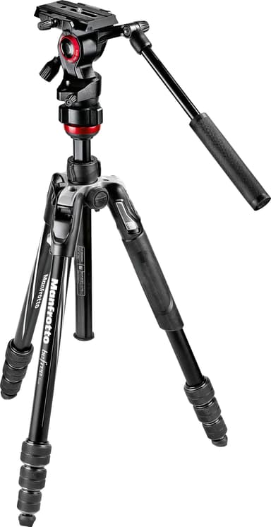 Manfrotto Befree Live kolmijalkapakkaus videokuvaukseen