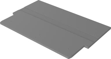 Epoq liitäntälevy laatikoille 80 cm (grafiitti)