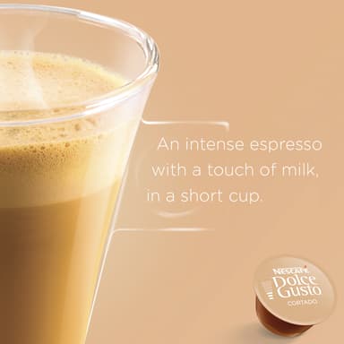 NESCAFÉ Dolce Gusto Cortado Espresso Macchiato kahvikapselit (16 kpl)
