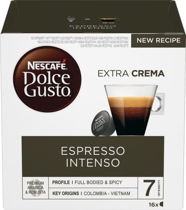 Nescafe Dolce Gusto Intenso kahvikapselit