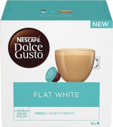 Nescafe Dolce Gusto Flat White kahvikapselit