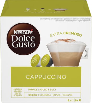 Nescafe Dolce Gusto Cappuccino kahvikapselit