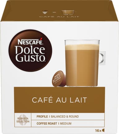 Nescafè Dolce Gusto Café au Lait kahvikapselit