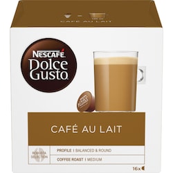 Nescafè Dolce Gusto Café au Lait kahvikapselit