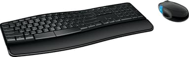 Microsoft Sculpt Comfort Desktop näppäimistö ja hiiri