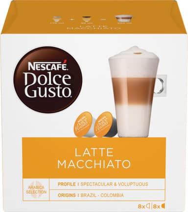 Nescafe Dolce Gusto Latte Macchiato kahvikapselit