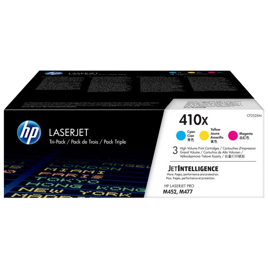 HP 410X Original LaserJet värikasetti (3 värin monipakkaus)