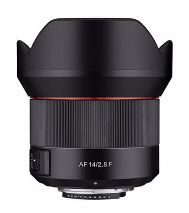 Samyang 14mm f/2.8 F laajakulmaobjektiivi (Nikon)