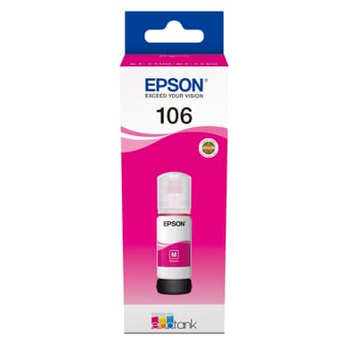 Epson 106 EcoTank mustepullo (magenta)