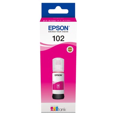 Epson 102 EcoTank mustepullo (magenta)