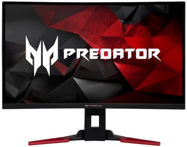 Predator Z1 31,5" pelinäyttö Z321QU  (musta/punainen)