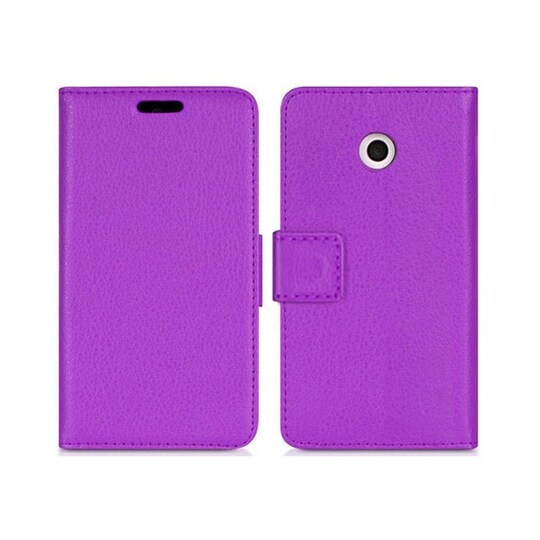 Lompakkokotelo 2-kortti Motorola Moto E  - violetti