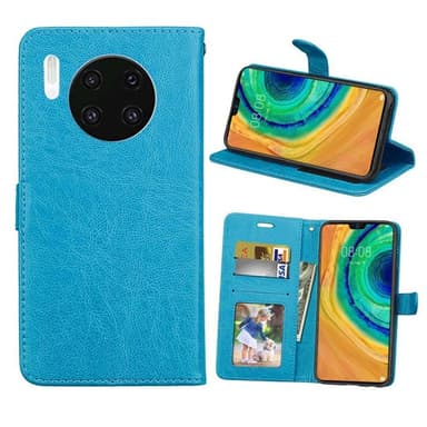 Lompakkokotelo 3-kortti Huawei Mate 30 (TAS-L29)  - Vaaleansininen