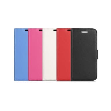 Lompakkokotelo 2-kortti Huawei Ascend P6 (P6-U06)  - punainen