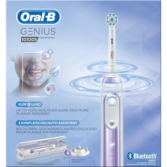 Oral-B Genius sähköhammasharja 10100S (purppura)
