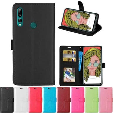 Lompakkokotelo 3-kortti Huawei P Smart Z (STK-LX1)  - vaaleanpunainen