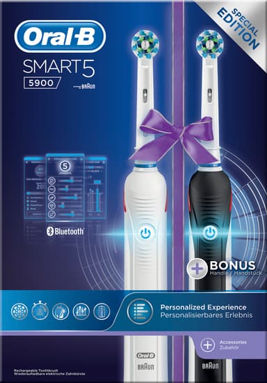 Oral-B Smart 5 sähköhammasharja 5900 (2 kpl)