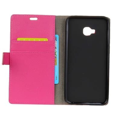 Lompakkokotelo 2-kortti Asus Zenfone 4 Selfie Pro (ZD552KL)  - pinkki