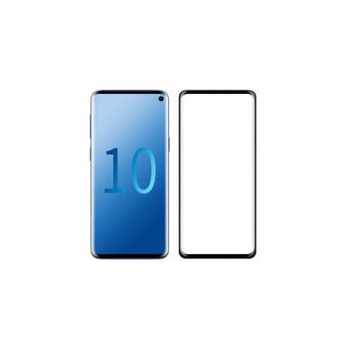 3D-kaareva, täydellisen liiman näytönsuoja Samsung Galaxy S10 (SM-G