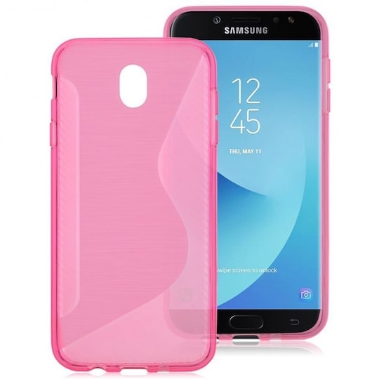 S Line Suojakuori Samsung Galaxy J5 2017 (SM-J530F)  - pinkki
