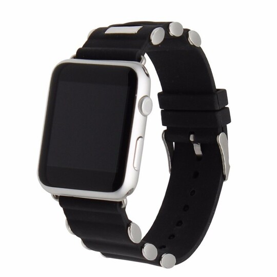 Apple Watch 42 mm solkirannekoru - hopea