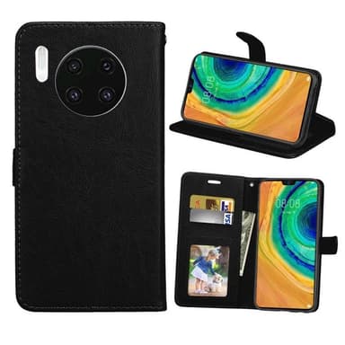 Lompakkokotelo 3-kortti Huawei Mate 30 (TAS-L29)  - musta