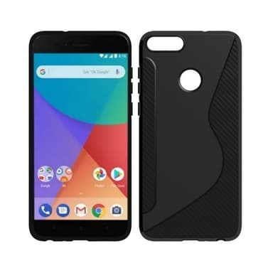 S Line Suojakuori Xiaomi Mi A1  - musta