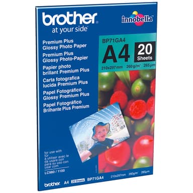 Brother BP71GA4 kiiltävä valokuvapaperi