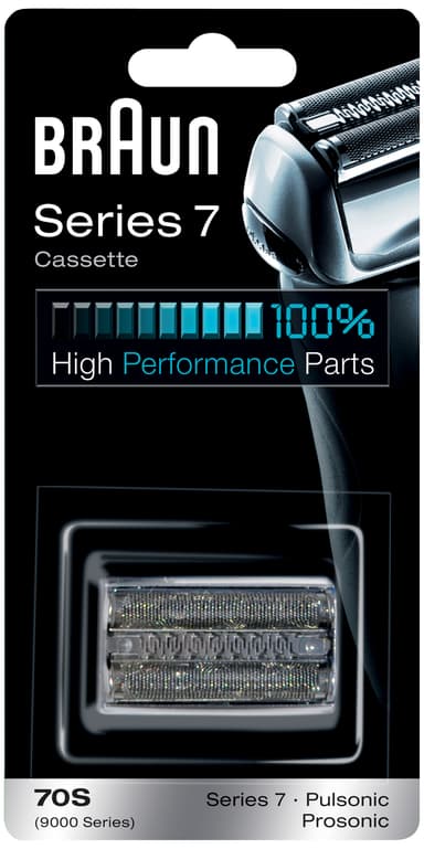Braun Series 7 ajopää 70S (hopea)
