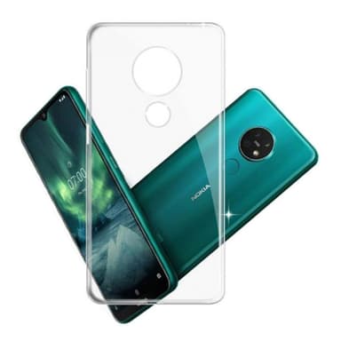 Silikonikotelo läpinäkyvä Nokia 7.2 (TA-1178)