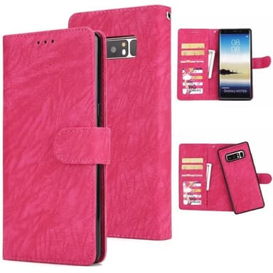 Lompakkokotelo Retro 2i1 Samsung Galaxy Note 8 (SM-N950F)  - pinkki