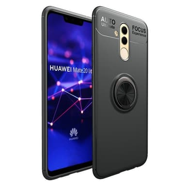 Huawei Mate 20 Lite Slim Ring kotelo (SNE-LX1)  - musta