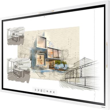 Samsung 55" UHD Flip interaktiivinen valkotaulu LH55WMRWBGCXEN