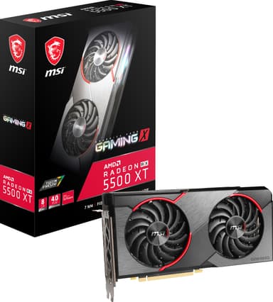 MSI RX5500 XT Gaming X näytönohjain