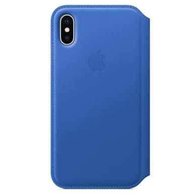 iPhone X lompakkokotelo (sähkönsininen)